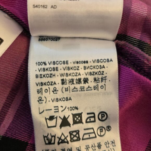 LEVI'S BOYFRIEND FIT SHIRT LARGE PIN BLACK LONG SLEEVE SOFT COMFY RELAXED - Picture 7 of 9